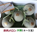 赤肉メロン　大箱　（ラベンダー付）