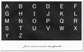 イニシャルテープ/ドイツの現行品オーダー/script(Bw)