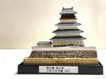 完成品■津山城　 城コレ　ケース付き　サイズ(W113×D92×H113mm) 日本の城　お城のジオラマ模型　プラモデル　城郭模型 お城コレクション　城コレ