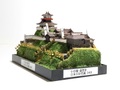 完成品■小谷城・浅井長政　 城コレ　ケース付き　サイズ (W142×D82×H100mm) 日本の城　お城のジオラマ模型　プラモデル　城郭模型 お城コレクション　城コレ