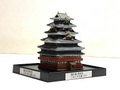 完成品■駿府城　 城コレ　ケース付き　サイズ(W113×D92×H113mm) 日本の城　お城のジオラマ模型　プラモデル　城郭模型 お城コレクション　城コレ