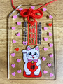 《アクリル御守》縁結び猫