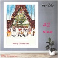【tei26】A2サイズsquare　クリスマスの贈り物 