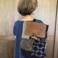 古布のリュックサック　615AG20