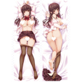 Ｎｏ053　もねてぃ先生描き下ろし「高槻 希美」抱き枕カバー【しろもうふ＜桜餅＞】