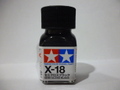 エナメル X-18 セミグロスブラック [x18]