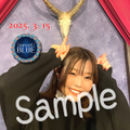 [4/6(日)まで期間限定販売] sunsetBLUEチェキ / 西村加奈