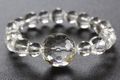 高波動18mmカット玉*10mmカット玉*8mmカット玉！超透明センティエントプラズマクリスタル・ブレスレット【最高品質・超透明・光沢・激レア】