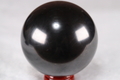 浄化・電磁波対策用！シュンガイト・丸玉約70mm【最高品質・光沢・希少】