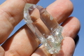 極上！超透明インドマニハール産水晶【最高品質・超透明・超光沢・レインボー・激レア】