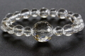 高波動18mmカット玉*10mmカット玉*8mmカット玉！超透明センティエントプラズマクリスタル・ブレスレット【最高品質・超透明・光沢・激レア】