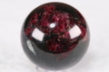 極上レッド＆ブラック51mm！ロシア産ユーディアライト丸玉【最高品質・光沢・激レア】