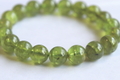 【蔵出しアウトレット50000円オフ！】大玉10mm！最高品質ペリドットブレスレット【最高品質・高波動・超超激レア】