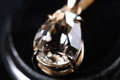 ビッグサイズ4.40ct 完全透明 ロシア産ゴールデンフェナカイト・18Kペンダント