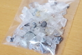 超高波動ロシア産フェナカイト原石さざれ11g【最高品質・超透明・超光沢・超激レア】