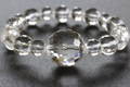 高波動18mmカット玉*10mmカット玉*8mmカット玉！超透明センティエントプラズマクリスタル・ブレスレット【最高品質・超透明・光沢・激レア】