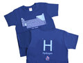 元素周期表Tシャツ（紺・H)