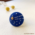 星に願いを　（ブローチ）