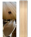 芽育  雪板３Ｄ blanks 両面ひのき 126cm×33cm×1.4cm