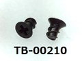 (TB-00210) 鉄 Pタイプ #0-1 サラ (D=2.5) + 1.7x2.5 黒アエン