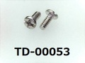 (TD-00053) SUSXM7  #0特ナベ [2005] +- M1×2.4　ノジロック付 パシペート