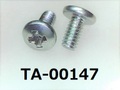 (TA-00147) 鉄10R  バインド + M2×4　　　三価白 