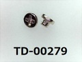 (TD-00279) 鉄16Aヤキ ＃0特ナベ [20045] + M1.2x1 ﾆｯｹﾙ