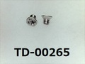 (TD-00265) SUSXM7 #0特サラ ＋ M1x1.2 (D=1.6) ﾊﾟｼﾍﾟｰﾄ 細目