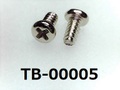 (TB-00005) 鉄16A ヤキ Bタイプ #0-3 ナベ ＋ 1.7×3.5 銅下ニッケル