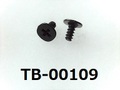 (TB-00109) 鉄16A Bタイプ #0特ヒラ [2502] ＋ 1×2.35 三価ブラック ベーキング
