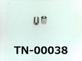 (TN-00038) SUS303 丸ナット M0.5 生地