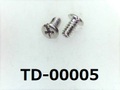 (TD-00005) SUS #00特ナベ［18035］＋－ M1×2　ﾉｼﾞﾛｯｸ付 ﾊﾟｼﾍﾟｰﾄ