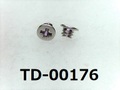 (TD-00176) SUSXM7 #0特ナベ [20025] ＋ M1.4x1 ﾊﾟｼﾍﾟｰﾄ