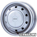 スチールホイール｜SCHWARZ MV〈12×3.50B・12H〉4枚