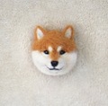 柴犬ブローチ