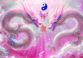 陰陽　龍神真形図～龍神、龍王のご加護を受けて開運、事業繁栄、夫婦円満、家族和合を願う霊章～