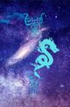陰陽師　雅オリジナル★開運招福　スマホ待ち受け霊符　⑤大宇宙と龍