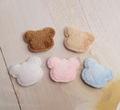 もこもクマフェイスパーツ(2個セット)