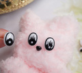 モールDoll用オーバルさし眼まつ毛あり・なし10×14ｍｍ(2個セット)