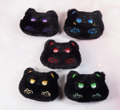 ふわふわ黒猫ぬいぐるみパーツ