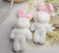 ふわふわうさぎぬいぐるみチャーム