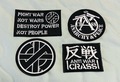 刺繍パッチ　CRASS