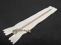 ボールZIP 15センチ　white