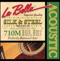 La Bella ラベラ 710M 12-56 SILK&STEEL Medium アコースティックギター弦 1450円