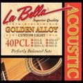 La Bella ラベラ 40PCL 11-52 Golden Alloy Custom Light アコースティックギター弦 900円