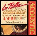 La Bella ラベラ 40PB 12-56 Golden Alloy Blueglass ブルーグラス アコースティックギター弦 900円