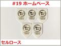 【MLピック】50円 ホームベース型 Celllose セルロース ペンタゴン･五角形 ピック 【#19】