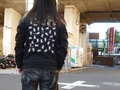 ハチ柄 SWEAT SHIRTS