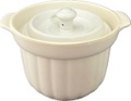 超耐熱　おひつシャンティ鍋（ホワイトタイプ）   NEW！　50％割引セール商品！ 無水料理OK！