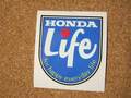 HONDA『Life』ステッカー（赤）